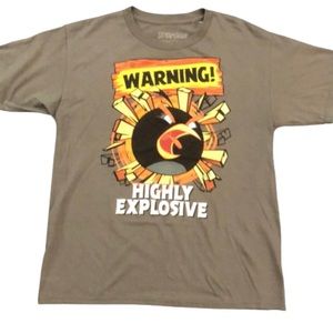 ANGRY BIRDS HIGHLY EXPLOSIVE T-SHIRT•NWT